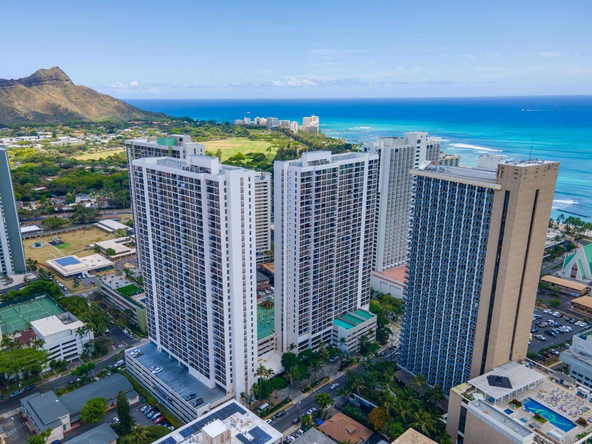 檀香山Beautiful Ocean And Diamond Head Views With Parking公寓 外观 照片